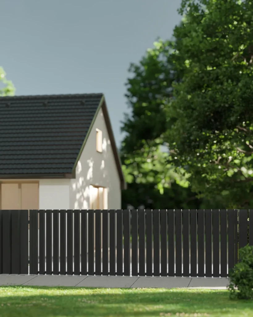 Brama dwuskrzydłowa Design