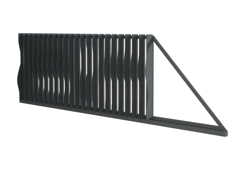 Brama przesuwna Design
