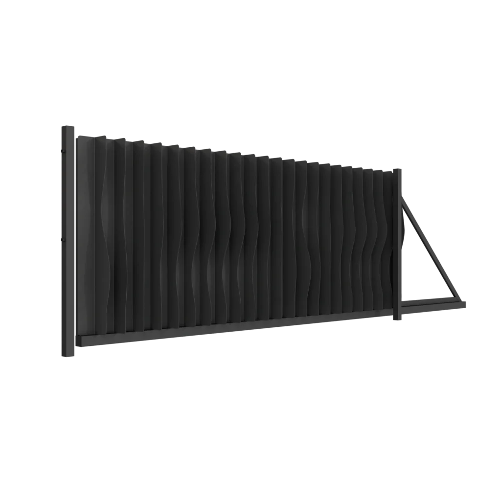 Brama przesuwna Design