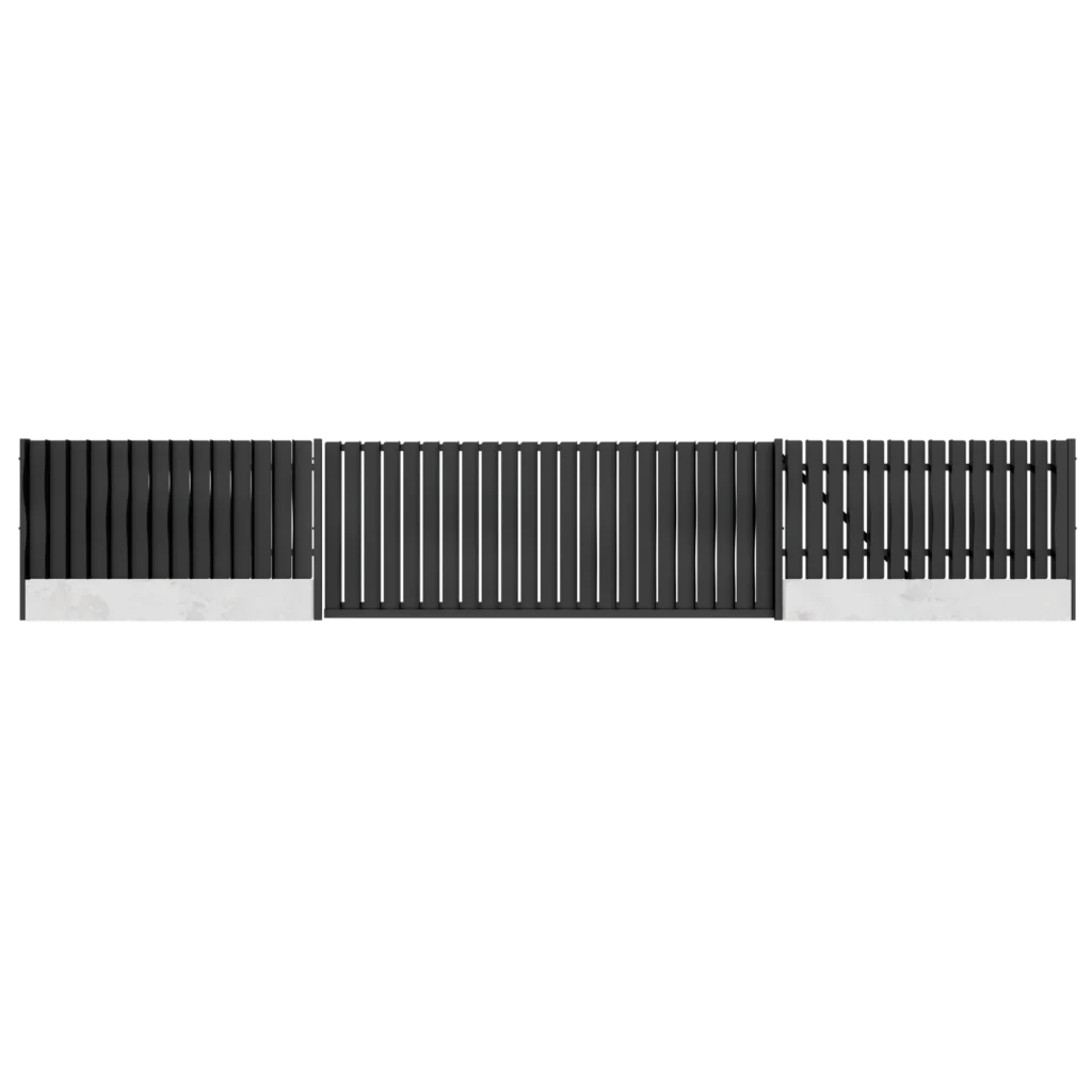 Brama przesuwna Design