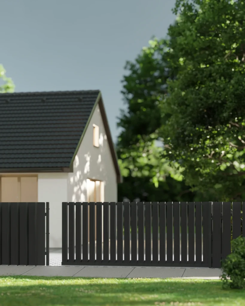 Brama przesuwna Design