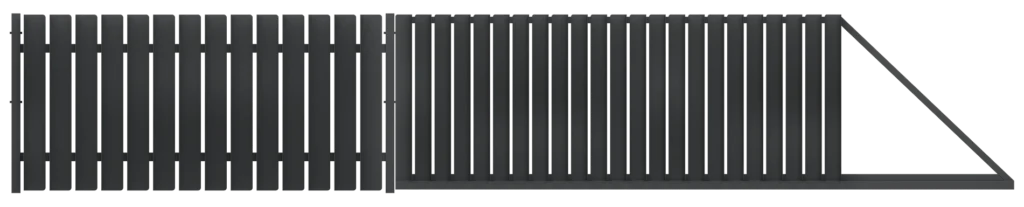 Brama przesuwna Design