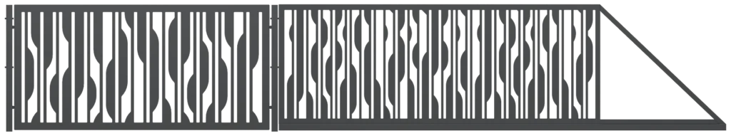 Brama przesuwna Modern