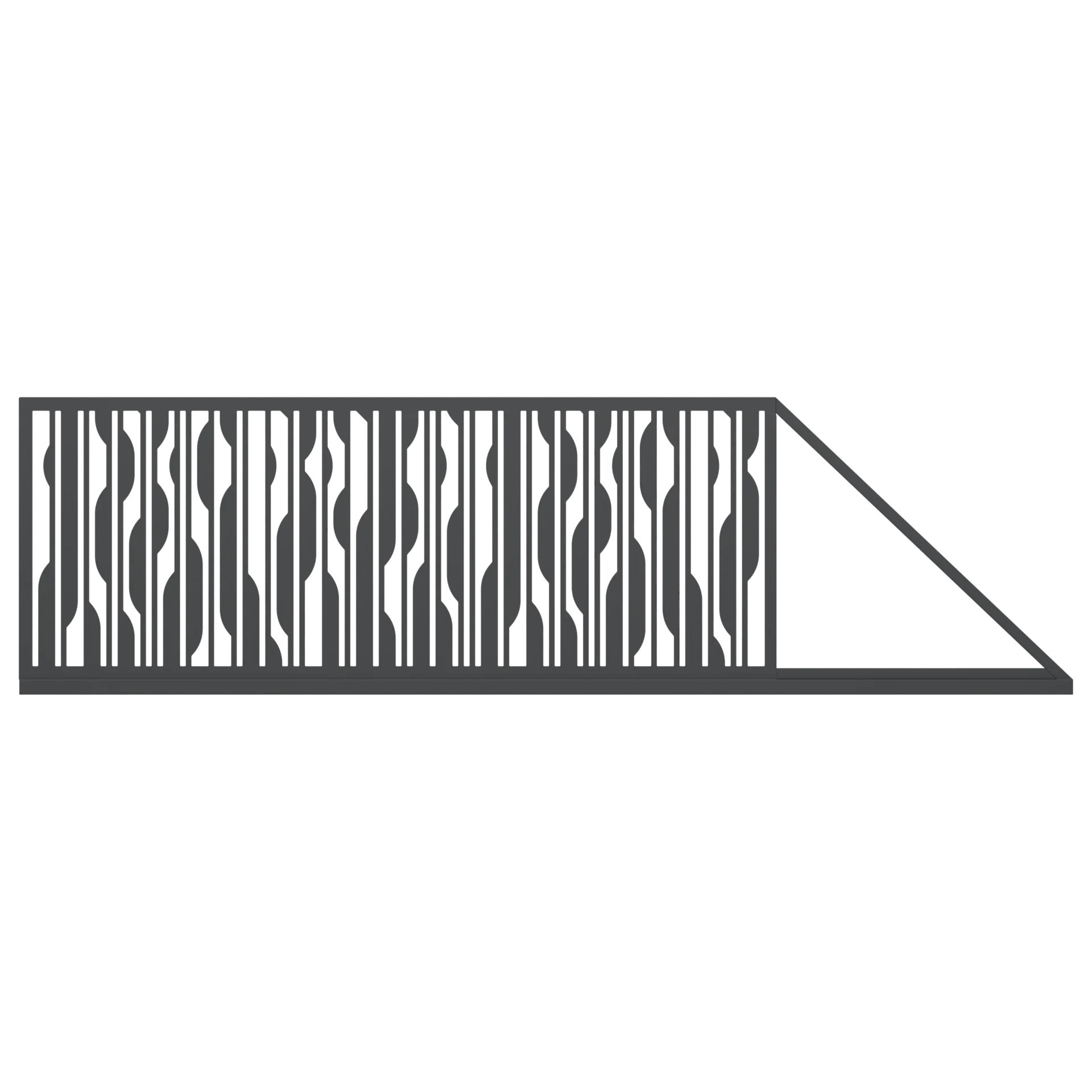 Brama przesuwna Modern