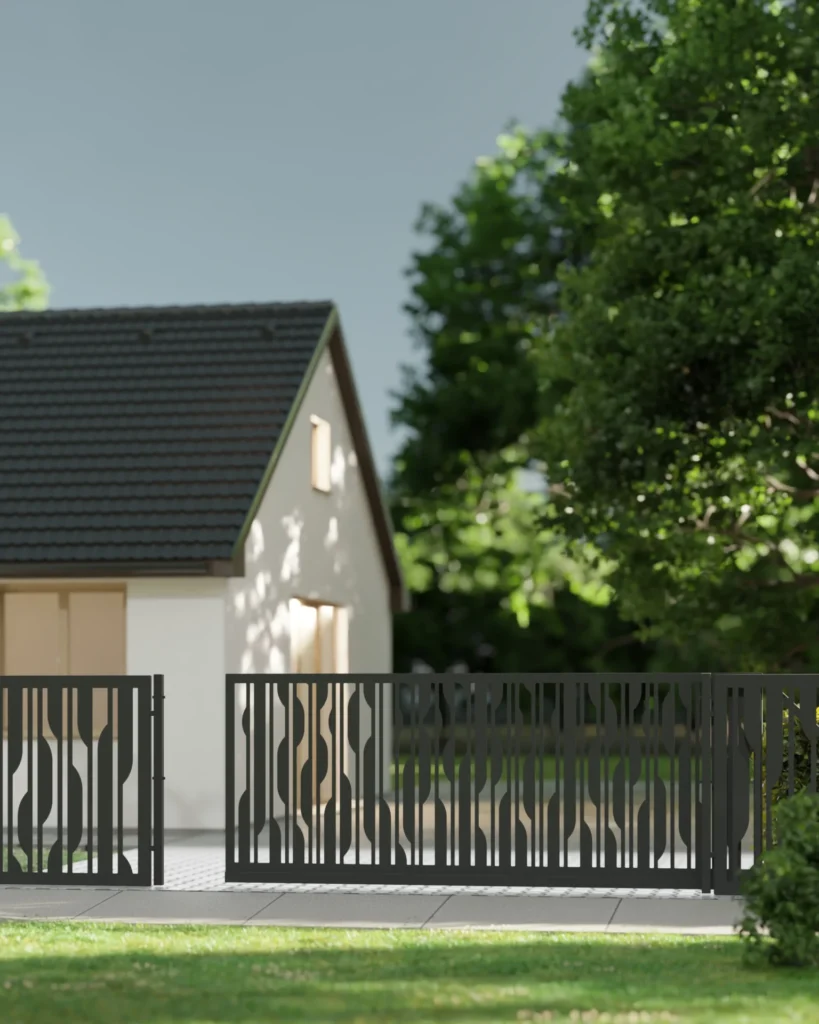 Brama przesuwna Modern