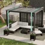 Rynna do zbierania deszczówki + łańcuch