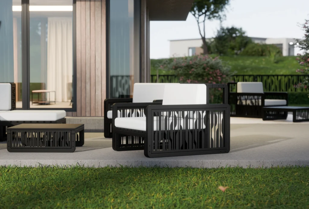 Fotel ogrodowy Modern